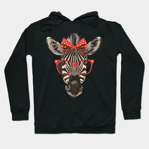 Zebra Photo Gallery Hoodie by KatelynnCold Brew